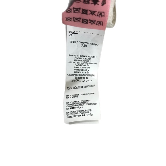 Hunkmoeller Bessie White  Padded Non-Wired Bra - Picture 9 of 11